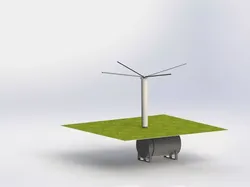 Rainwater Collector Concept Free 3D model