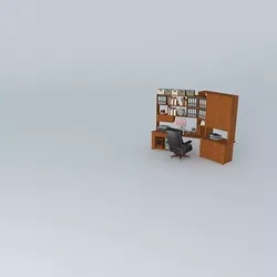 RAMS Sunishi kabinet mebelj 3 Free 3D model