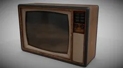 Retro CRT TV Monitor