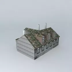 Riga Cesu street 35 Free 3D model