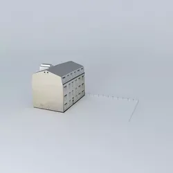 Riga, Senchu ​​street 11 Free 3D model