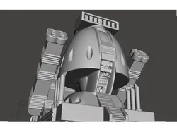 Robotech RRT RECONSTRUCTION BLUES ATMO-SCRUBBER (Tactical Game Piece)