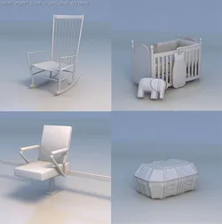 rocking chair public chair