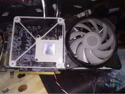 RX580 GPU Waterblock Mount