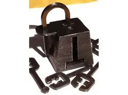 Safer Viking Lock, decorated