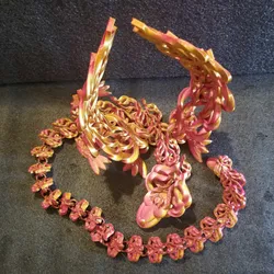 Shakaworld3D Winged Bone Crown Dragon