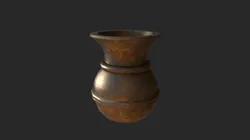 Spittoon vase Free low-poly 3D model