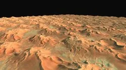 Star dunes, Algeria