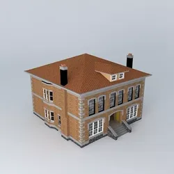Urban Center Luxury Townhomes Free 3D model