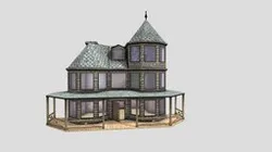 Victorian House Interior and Exterior