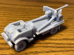 6 pdr portee Free 3D print model