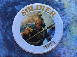 Adjustable power/toughness MTG tokens