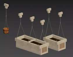 Bucket - Planter Free 3D model