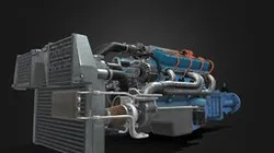 car engine  V8 GM 350
