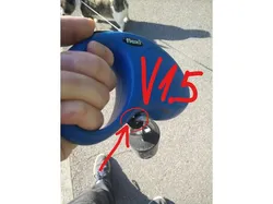 Flexi Dog Leash - Hook for Poop Bags etc.