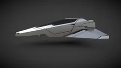 FREE Sci-fi vehicle 002 - public domain (CC0)