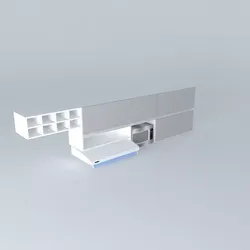 Kitchen cabinet Free 3D model