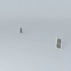 Process of resizing a window component Free 3D model