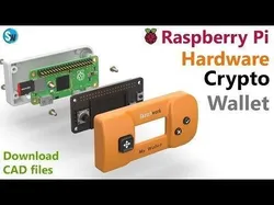Raspberry pi Zero Hardware crypto wallet Enclosure design Free 3D print model