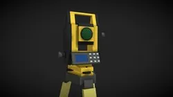 Total Station (Low-Poly)