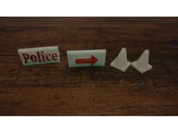 toy road cones and signs for kids