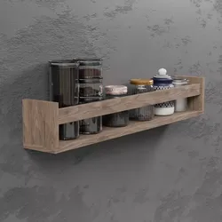Wall Jars Shelf Free 3D model