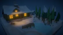 Winter Country House