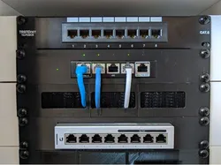 10" Brush Panel 1U for Server Rack
