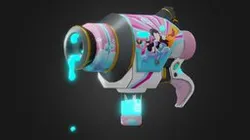 Acid Gun D.Va Skin fanart