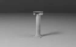 ancient colum Free 3D model