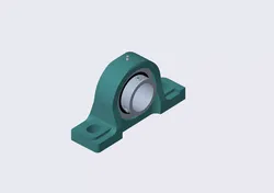 Ball Bearing Cast Iron Pillow Blocks Free 3D model