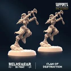 Barbarian of Destruction E All Variants
