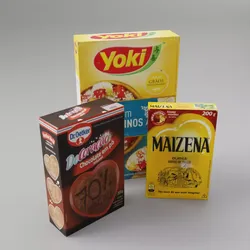 Brazilian Baking Ingredients Set Free 3D model