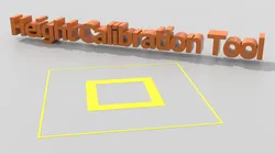 Calibration Square First Layer Height Test