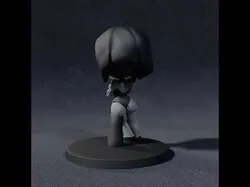 Chibi Raven for 3D Printing Free 3D print model