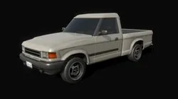 Conquer '89 Pickup - Low poly model