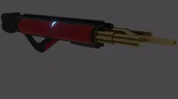 Energy Sci-Fi Heavy Machine Gun Free low-poly 3D model