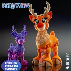 Flexy Print In Place Rudolph The Red Nose Reindeer