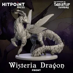 FLORAL DRAGONS - Book 1 - Wisteria Dragon