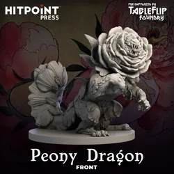 FLORAL DRAGONS - Book 2 - Peony Dragon