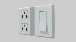 Free Wall outlets and switches pack