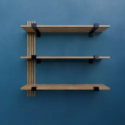 Modern Shelf Design - Blender Design Free 3D model