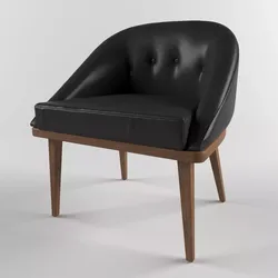 My Soft Chair-01 Free low-poly 3D model