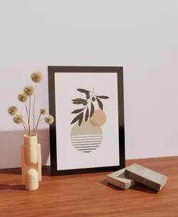 Nature Fusion Boho Art Free low-poly 3D model