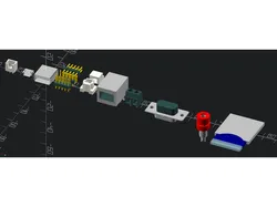 OpenSCAD electronic packages library