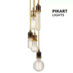 Pendant light Bundle sku 1366 Free 3D model
