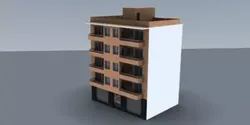 Prat Building Free 3D model