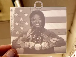 Simone Biles Lithophane