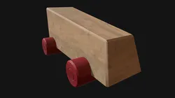 Toy Car Free low-poly 3D model