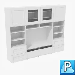 TV cabinet Free 3D model